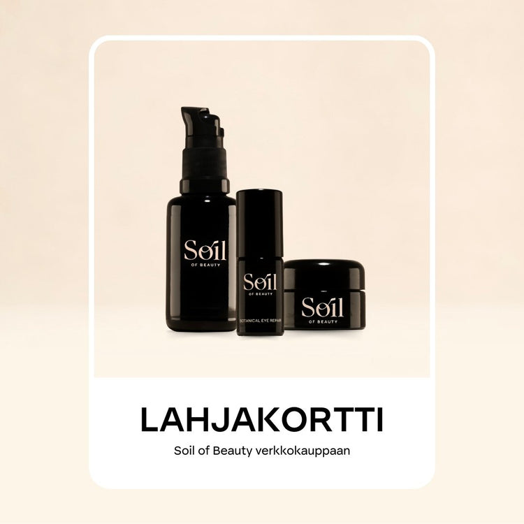 LAHJAKORTTI Soil of Beauty verkkokauppaan